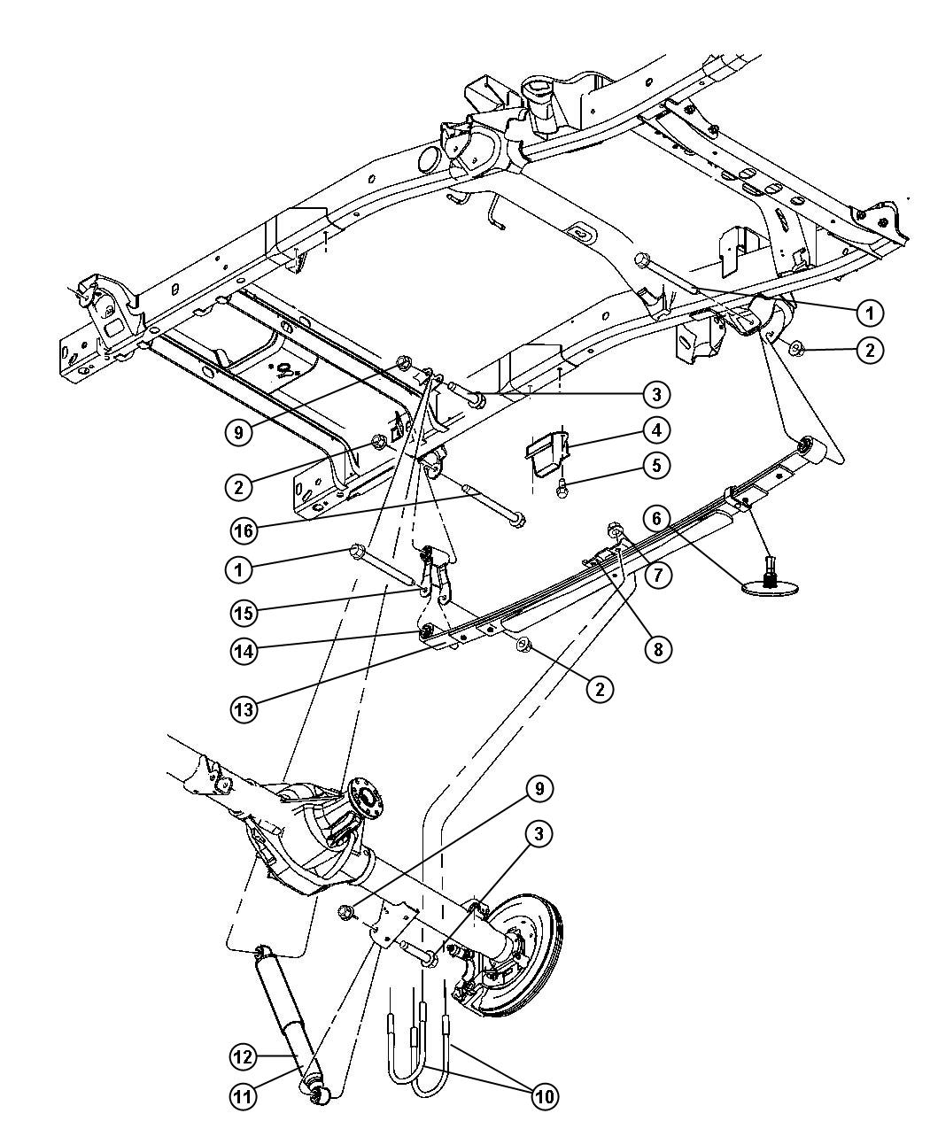 Front Suspension Dodge Ram 1500 Front End Parts Diagram - Heat