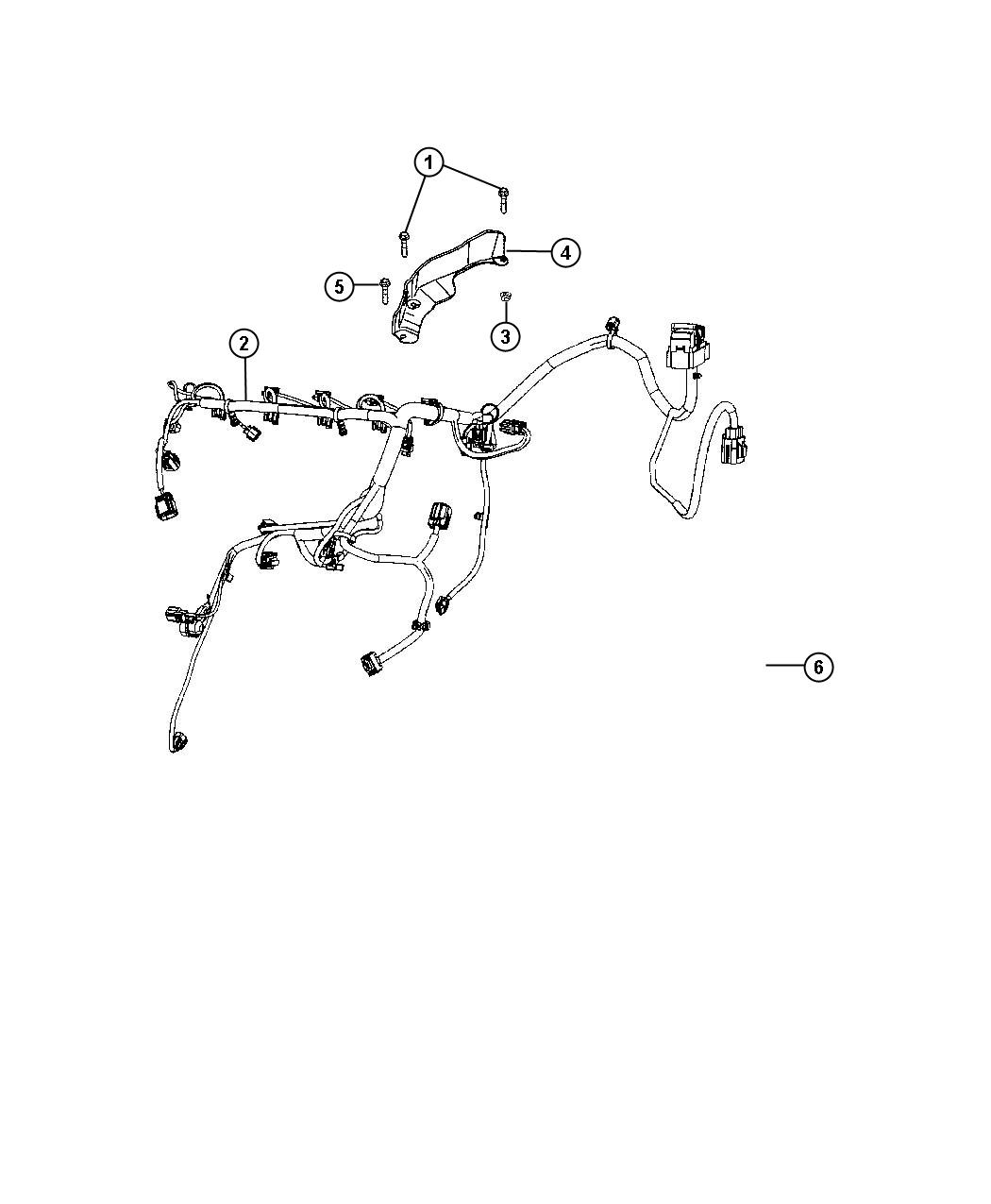 Dodge Journey Wiring. Engine. [rear air conditioning w/heater