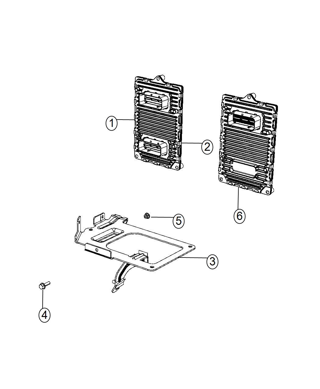 2014 Dodge Journey Module. Powertrain control. Generic. Mopar, modules