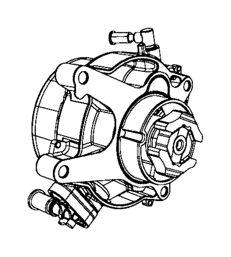 Jeep Cherokee Pump. Vacuum. Engine, spd, auto - 05048401AA | Mopar